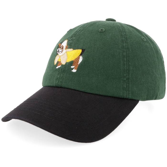 アイコニック Iconic 【 Banana Suite Dog Stone Washed Dark Green/Black Dad Men Green 】 メンズ green 緑・グリーン|スニケス