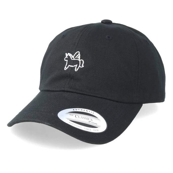 Unicorns 【 Little Unicorn Black Dad Cap Men Black 】 黒色 ブラック キャップ 帽子 メンズ 黒色 ブラック｜スニケス