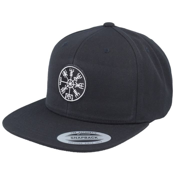 Vikings 【 Vegvisir Rungalder Patch Black Snapback Men Black 】 黒色 ブラック Snapback スナップバック バッグ メンズ 黒色 ブラック｜スニケス