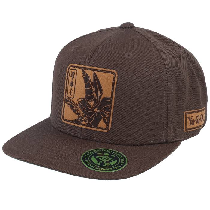 Yu-Gi-Oh! 【 Dark Magician Engraved Brown Snapback - Yu-Gi-Oh Men Brown 】 茶色 ブラウン Snapback スナップバック バッグ メンズ 茶色 ブラウン|スニケス