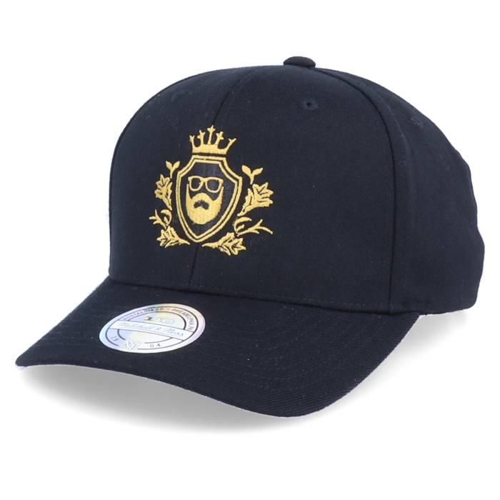 Bearded Man 【 Golden Crest Black/Gold Adjustable Men Black 】 メンズ 黒色 ブラック|スニケス