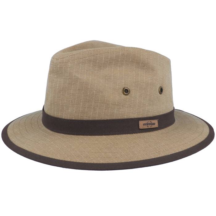 ステットソン Stetson 【 Cotton Khaki Traveller Men Beige 】 カーキ メンズ ベージュ