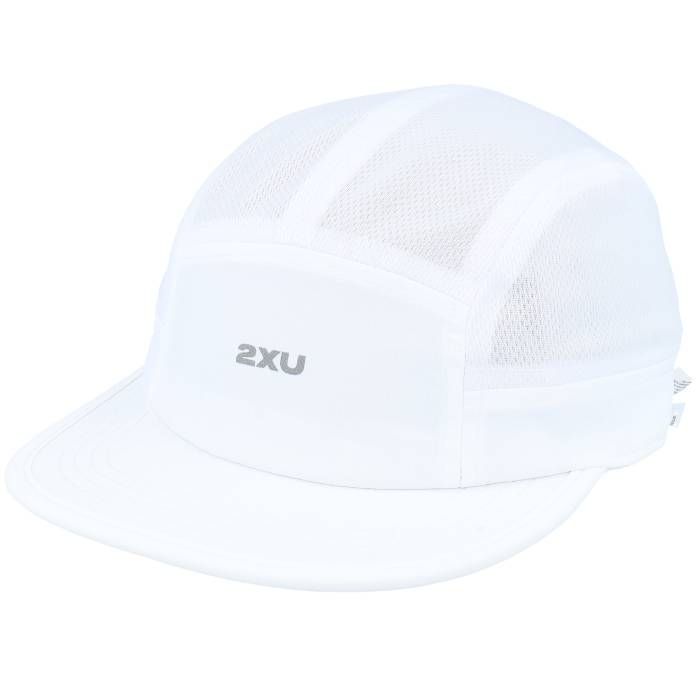 ツータイムズユー 2Xu 【 Light Speed Small Cap White/Silver Reflective 5-Panel Men White 】 Speed スピード キャップ 帽子 メンズ 白色 ホワイト|スニケス