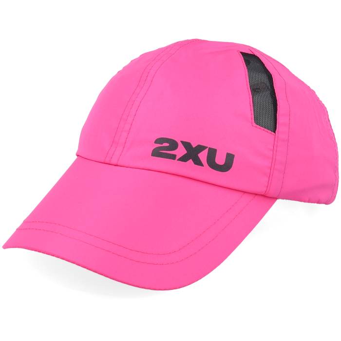 ツータイムズユー 2Xu 【 Run Cap Fuchsia/Black Dad Cap Men Pink 】 ラン キャップ 帽子 メンズ pink ピンク