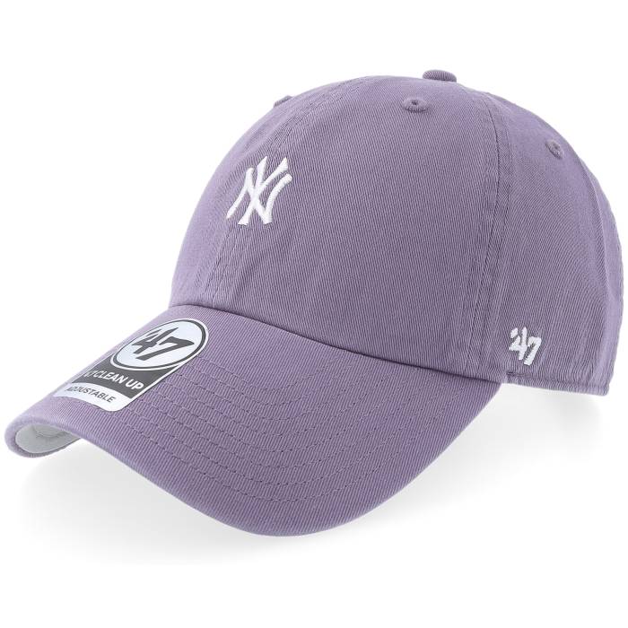 フォーティーセブンブランド 47 Brand 【 New York Yankees Base Runner Clean Up Iris Dad Cap Men Purple 】 ヤンキース キャップ 帽子 メンズ Purple 紫・パープル｜スニケス 15,300円