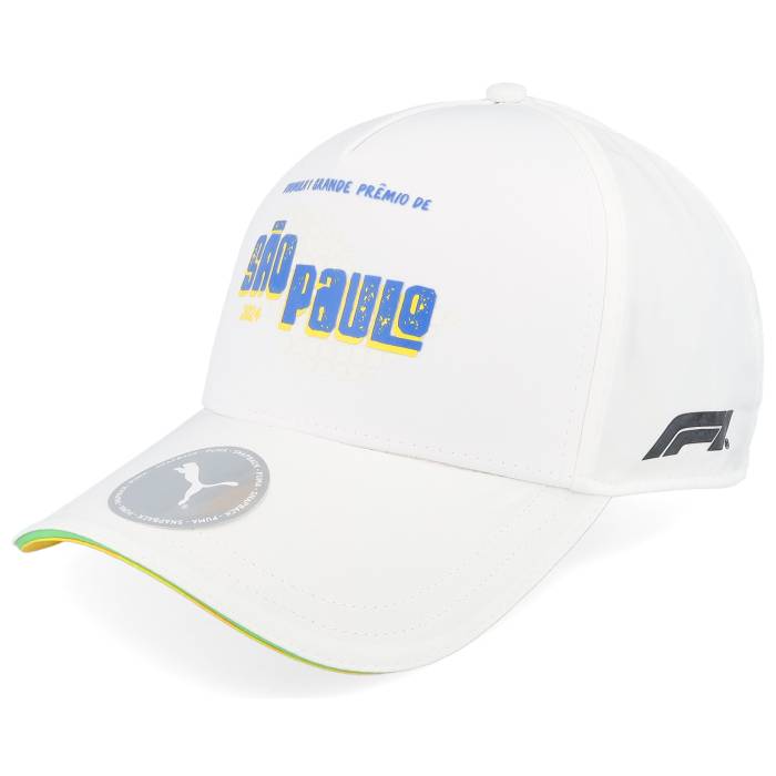 Formula One 【 F1 Logo 24 Race Special Brazil White A-Frame Adjustable Men White 】 ロゴ special スペシャル 白色 ホワイト メンズ 白色 ホワイト