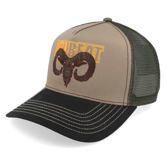Lierys 【 Volbeat Heritage G.o.a.t. Grey/Olive/Black Trucker Men Grey 】 トラッカー メンズ 灰色 グレー