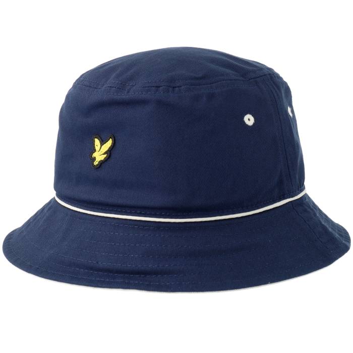 ライルアンドスコット Lyle \u0026 Scott 【 Piped Hat Dark Navy Bucket Men Blue 】 紺色 米国海軍 メンズ 青味 青み