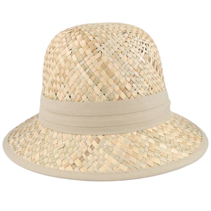 Seeberger 【 Seegrass Small Bell Natural Straw Hat Women Beige 】 自然的 レディース ベージュ