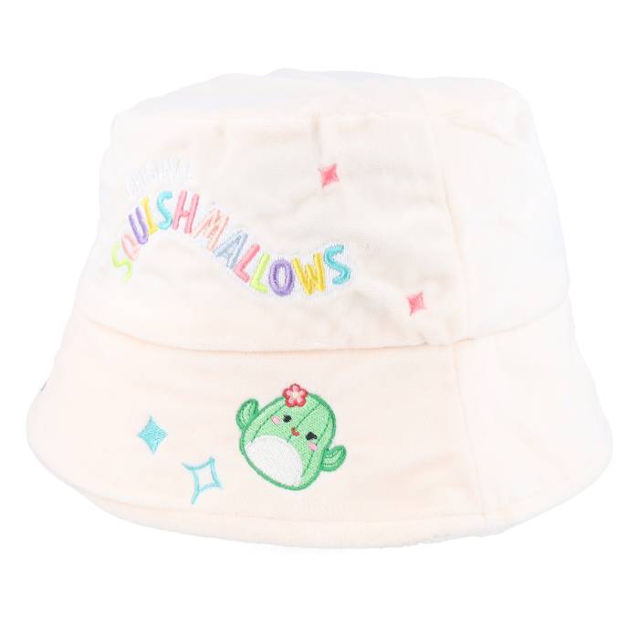 【★百貨店SALE★6/11夜夜中2時迄】Difuzed 【 Squishmallows Mixed Squish Natural Bucket Women White 】 自然的 レディース 白いこと 白いこと