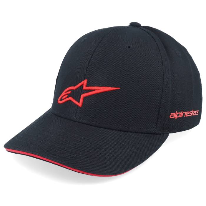 アルパインスター Alpinestars 【 Rostrum Hat Black/Red Adjustable Men Black 】 メンズ 黒色 ブラック