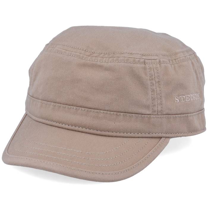 ステットソン Stetson 【 Cap Cotton Khaki Army Men Beige 】 旗がしら かぶり笠 カーキ 正規陸軍 メンズ ベージュ