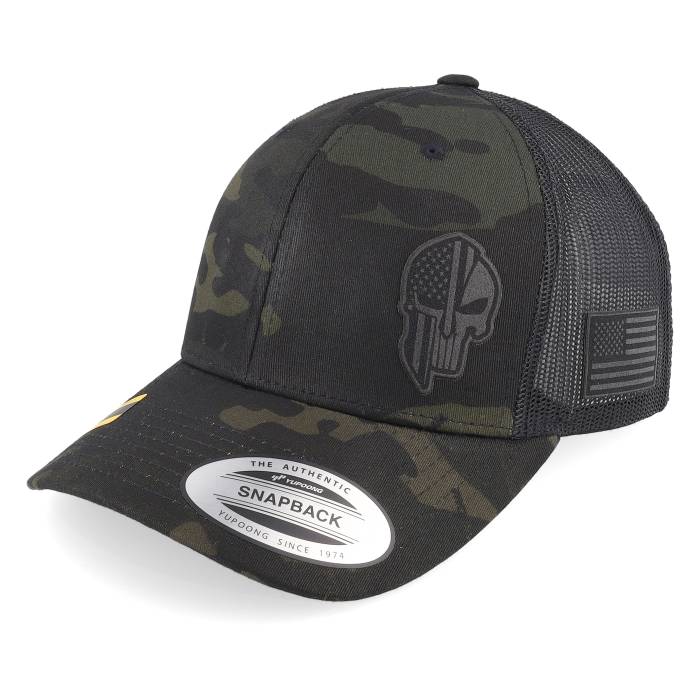 Army Head 【 Army Skull Usa Multicam Black Trucker Men 】 アーミー 黒色 ブラック トラッカー メンズ|スニケス