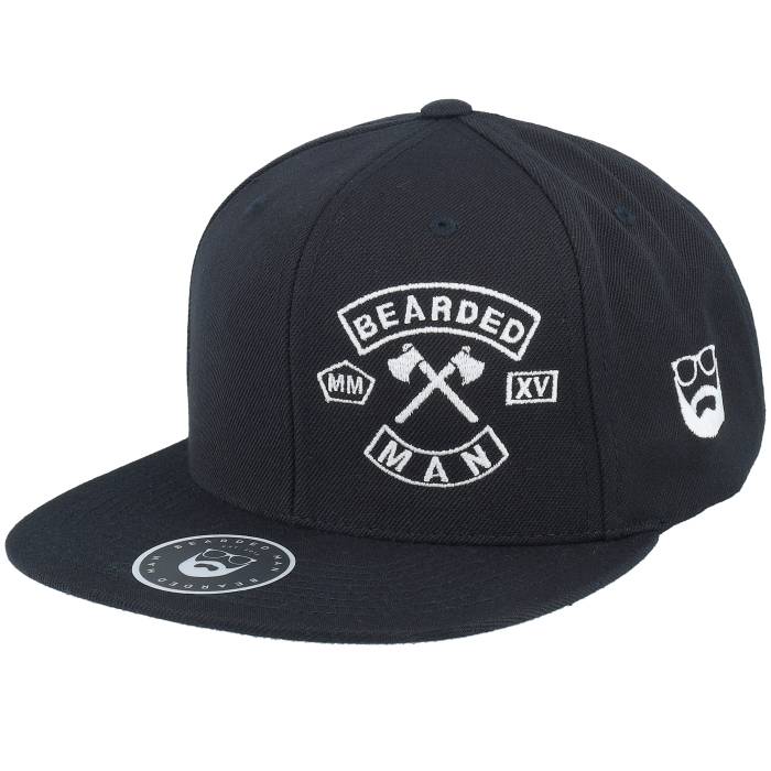 Bearded Man 【 Mc Patch Black Snapback Men Black 】 黒色 ブラック Snapback スナップバック バッグ メンズ 黒色 ブラック|スニケス