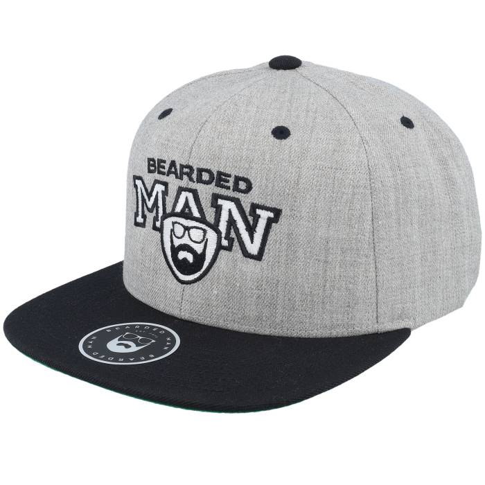 Bearded Man 【 Team Bm Grey/Black Snapback Men Grey 】 Team チーム Snapback スナップバック バッグ メンズ 灰色 グレー