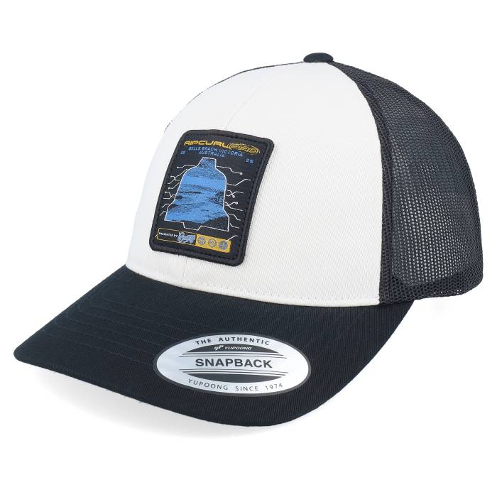 リップカール Rip Curl 【 Bells 25 Black/White Trucker Men White 】 トラッカー メンズ 白色 ホワイト