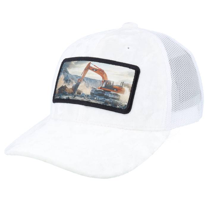 Calza Pennello 【 Kids Excavator Velvet White Trucker Kids White 】 白色 ホワイト トラッカー ジュニア キッズ 白色 ホワイト|スニケス