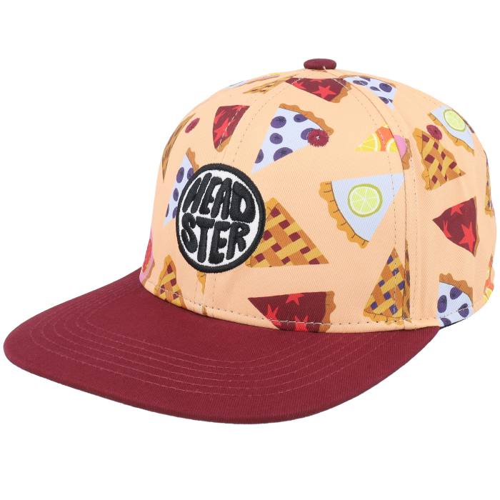 Headster 【 Kids Home-Baked Apricot/Maroon Snapback Kids Beige 】 Snapback スナップバック バッグ ジュニア キッズ ベージュ｜スニケス