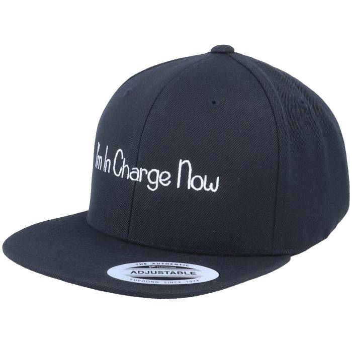 Kiddo Cap 【 Kids I'm In Charge Now Black Snapback Kids Black 】 黒色 ブラック Snapback スナップバック バッグ ジュニア キッズ 黒色 ブラック