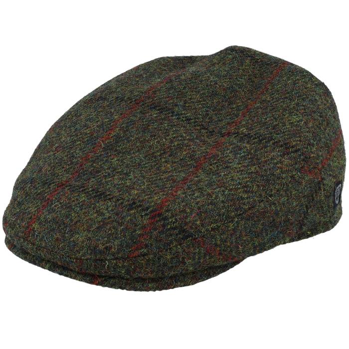 Cth Ericson 【 Spencer Harris Tweed Overcheck Green Flat Cap Men Green 】 green 緑・グリーン キャップ 帽子 メンズ green 緑・グリーン|スニケス