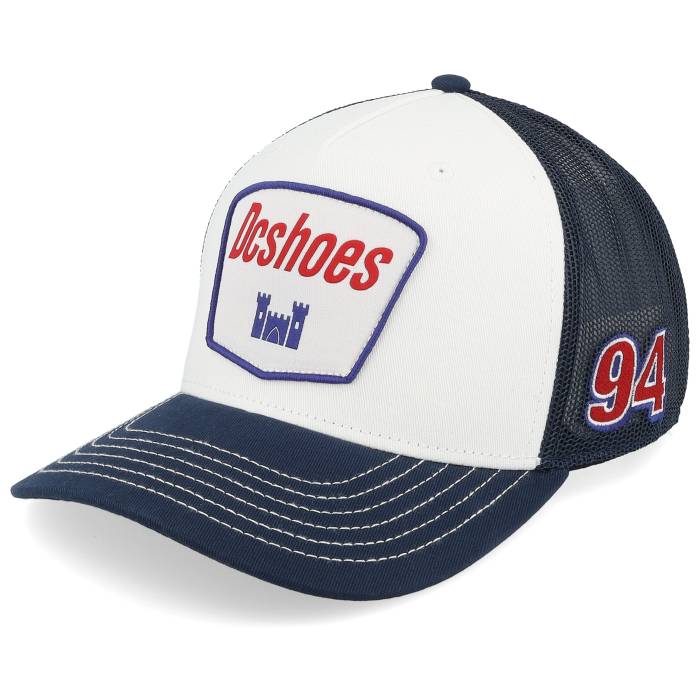 ディーシー Dc 【 Speedway White/Navy A-Frame Trucker Men Blue / White 】 トラッカー メンズ 青色 ブルー 白色 ホワイト｜スニケス 14,839円