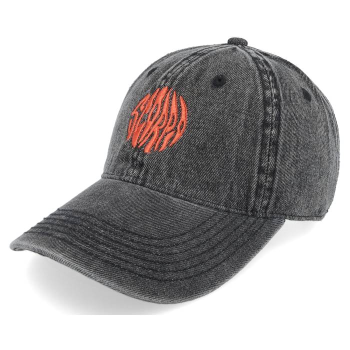 Delulu 【 Scorpio Snow Washed Black Denim Dad Cap Men Black 】 黒色 ブラック デニム キャップ 帽子 メンズ 黒色 ブラック|スニケス