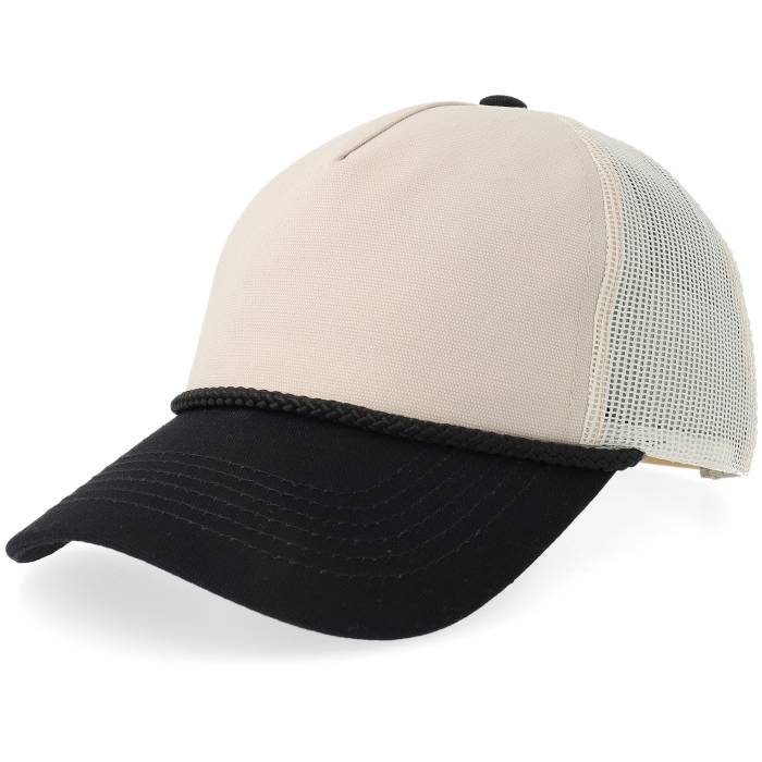 Equip 【 Beige/Black Canvas Low Profile Golfer Trucker Men Beige 】 トラッカー メンズ ベージュ