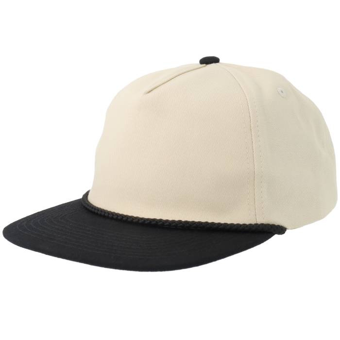 Equip 【 Stone/Black Mid Golfer Snapback Men Beige 】 ミッド Snapback スナップバック バッグ メンズ ベージュ