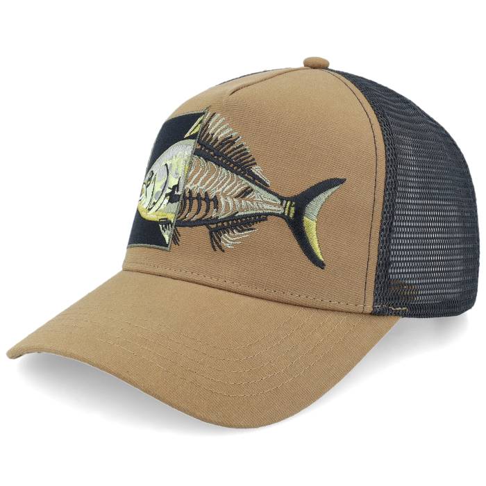 Upfront 【 Apollo Brown A-Frame Trucker Men Beige 】 茶色 ブラウン トラッカー メンズ ベージュ
