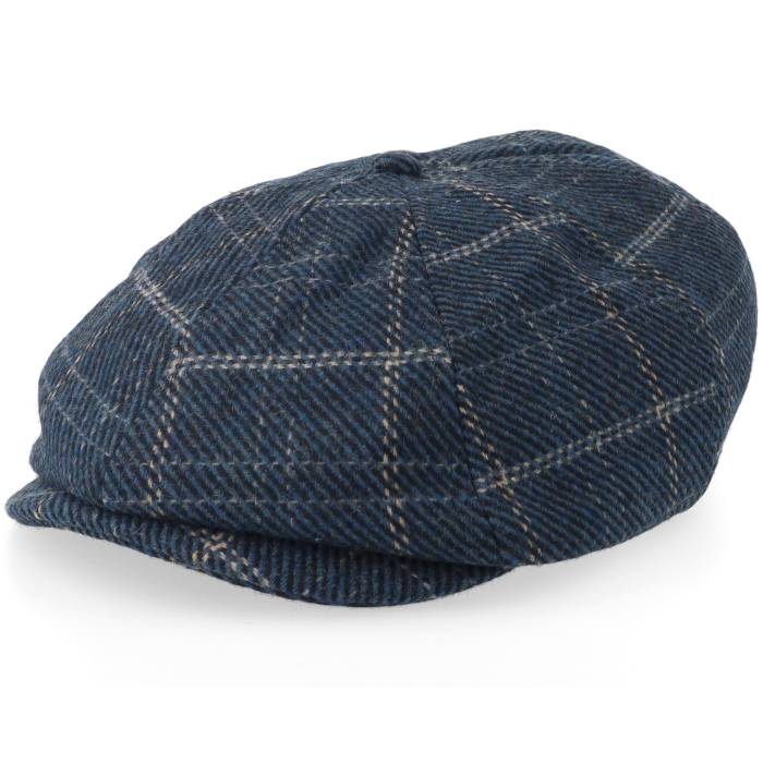 ブリクストン Brixton 【 Brood Mood Indigo/Tan Snap Cap Men Blue 】 キャップ 帽子 メンズ 青色 ブルー
