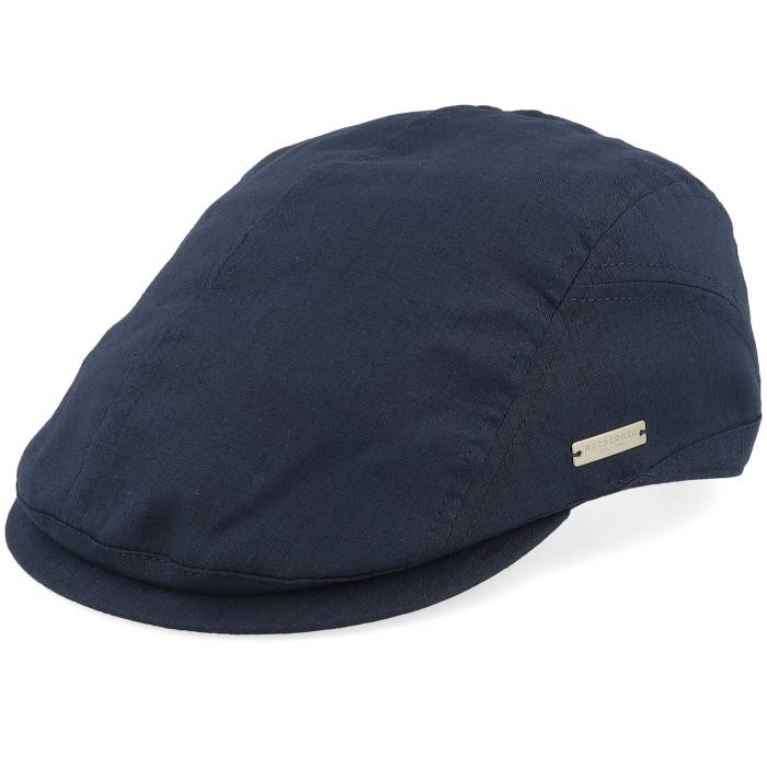 Seeberger 【 Linen-Cotton Swallow Blue Dad Cap Men Blue 】 青味 青み 旗がしら かぶり笠 メンズ 青味 青み
