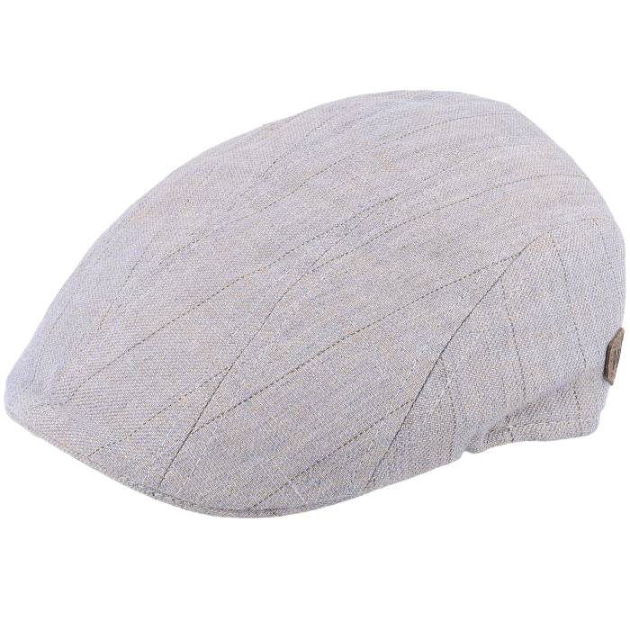 Mjm Hats 【 Maddy Linen Mix Grey Flat Cap Men Grey 】 灰色 グレー キャップ 帽子 メンズ 灰色 グレー