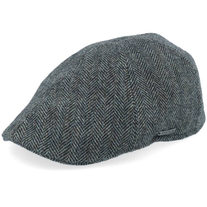 ステットソン Stetson 【 Texas Wool Herringbone Moss Green Flat Cap Men Green 】 テキサス green 緑・グリーン キャップ 帽子 メンズ green 緑・グリーン
