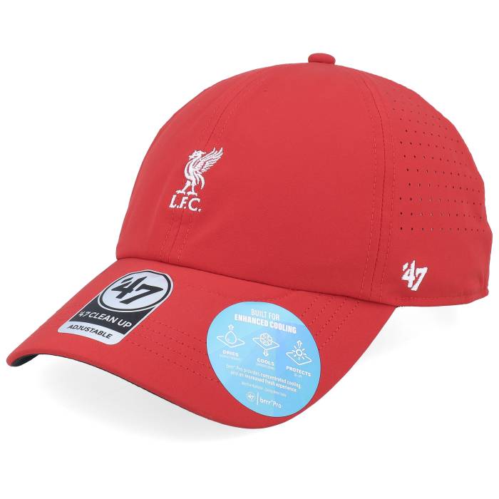 フォーティーセブンブランド 47 Brand 【 Liverpool Flow Clean Up Red Dad Cap Men Red 】 フローレス Red 赤・レッド キャップ 帽子 メンズ Red 赤・レッド
