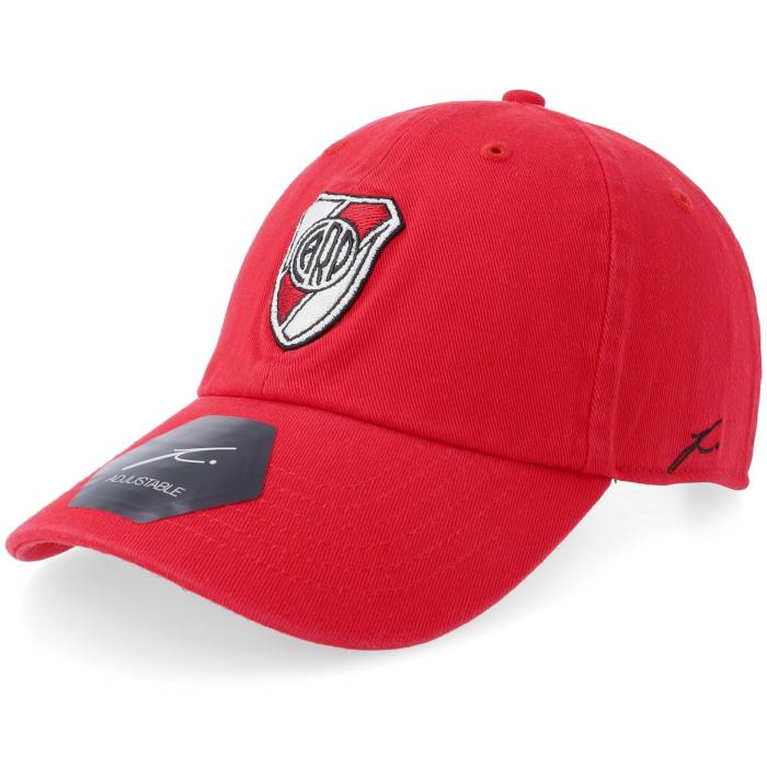Fan Ink 【 River Plate Football Beyond Borders Red Dad Cap Men Red 】 フットボール Red 赤・レッド キャップ 帽子 メンズ Red 赤・レッド|スニケス