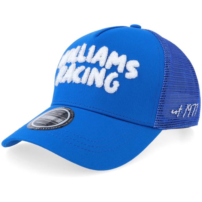 Formula One 【 Williams F1 25 X Fresh Ego Kid Boucle Blue/White A-Frame Trucker Men Blue 】 フレッシュ トラッカー メンズ 青色 ブルー|スニケス
