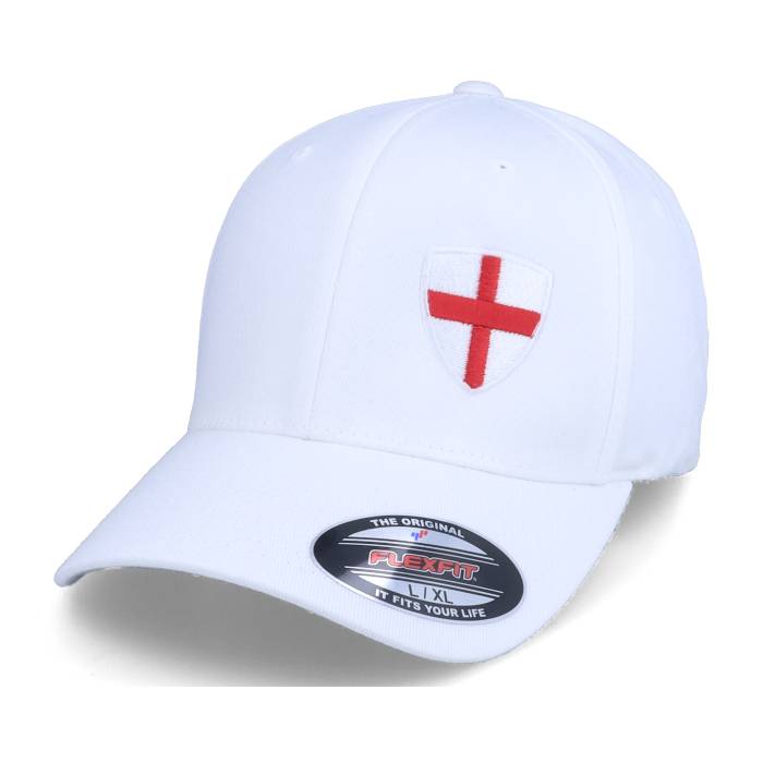 Forza 【 England Flag Shield White Flexfit Men White 】 白色 ホワイト メンズ 白色 ホワイト|スニケス