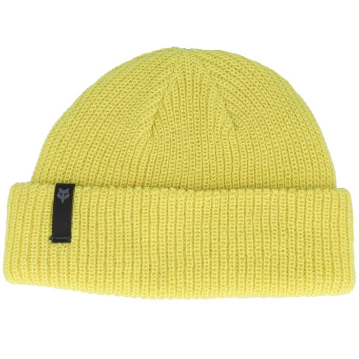 フォックス Fox 【 Machinist Beanie Wild Lime Cuff Men Yellow 】 キャップ 帽子 wild ワイルド ライム メンズ yellow 黄色・イエロー|スニケス