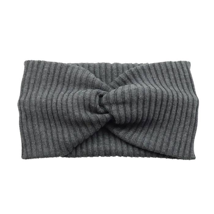 【★百貨店SALE★6/11夜夜中2時迄】Get Fabulous 【 Dark Grey Knitted Headband Women Grey 】 薄墨色 薄墨色 上端ダンス楽隊 レディース 薄墨色 薄墨色
