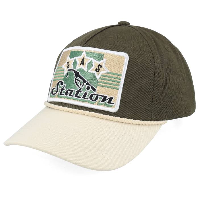 アイコニック Iconic 【 Gas Station Sign Golfer Rope Olive/Stone A-Frame Adjustable Men 】 メンズ｜スニケス 15,466円