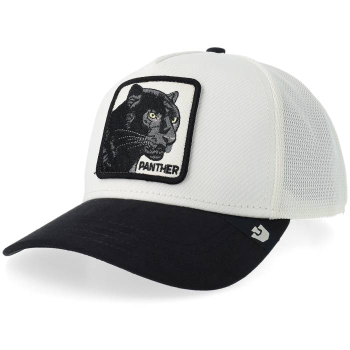 Goorin 【 Suede Black Panther Dust/Void A-Frame Trucker Men White 】 スエード・スウェード 黒色 ブラック トラッカー メンズ 白色 ホワイト