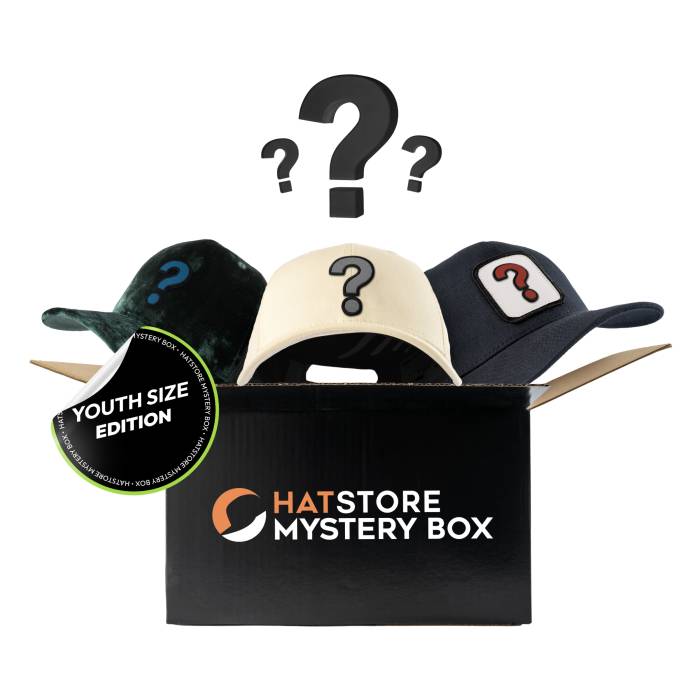 Hatstore 【 Kids Mystery Box 3-Pack Youth Kids 】 ボックス 3個入 子供用 ジュニア キッズ|スニケス