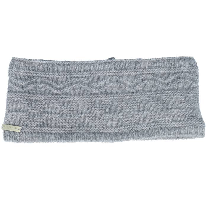 【★百貨店SALE★6/11夜夜中2時迄】Seeberger 【 Knit Smoke Grey Headband Women Grey 】 編み物 薄墨色 薄墨色 上端ダンス楽隊 レディース 薄墨色 薄墨色