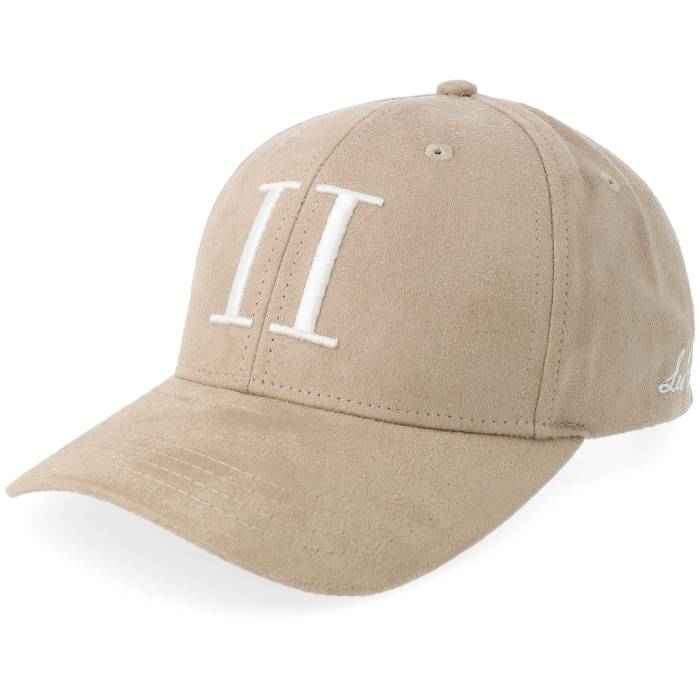 Les Deux 【 Encore Suede Baseball Cap Dark Sand Adjustable Men Beige 】 スエード・スウェード ベースボール キャップ 帽子 砂色・サンド メンズ ベージュ｜スニケス