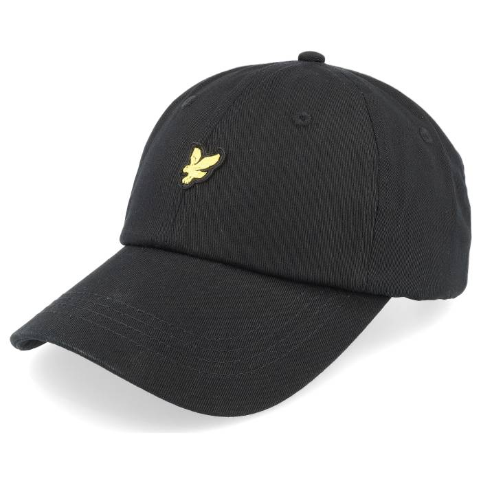 ライルアンドスコット Lyle & Scott 【 Baseball Cap Jet Black Dad Cap Men Black 】 ベースボール キャップ 帽子 黒色 ブラック メンズ 黒色 ブラック
