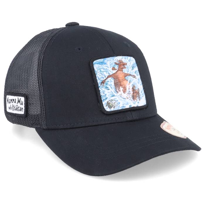 【 Kids Badar Black Trucker Kids Black 】 黒色 ブラック トラッカー ジュニア キッズ 黒色 ブラック|スニケス
