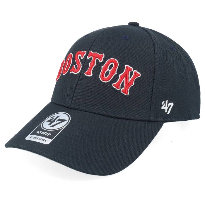 フォーティーセブンブランド 47 Brand 【 Boston Red Sox Brs Script Mvp Navy Adjustable Men Blue 】 豆の町 Red 赤・赤いこと 脚本 紺色 米国海軍 メンズ 青味 青み