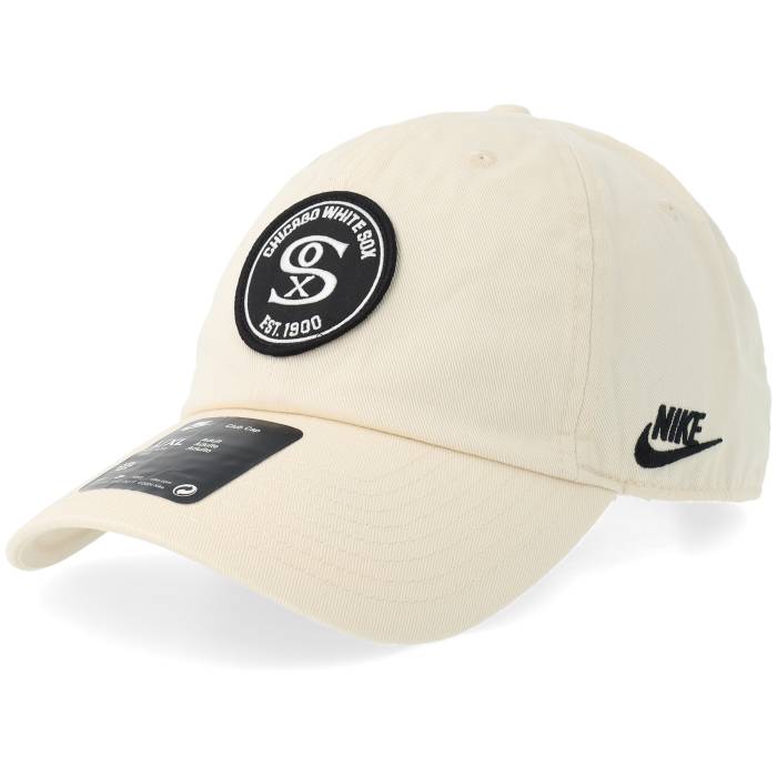 Nike Mlb 【 Chicago White Sox Club Natural Dad Cap Men Beige 】 シカゴ 白色 ホワイト クラブ ナチュラル キャップ 帽子 メンズ ベージュ｜スニケス