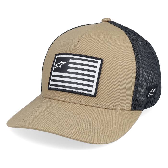アルパインスター Alpinestars 【 Flag Sand/Black Trucker Men Beige 】 トラッカー メンズ ベージュ|スニケス