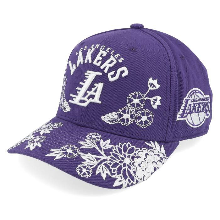 ミッチェル\u0026ネス Mitchell \u0026 Ness 【 Los Angeles Lakers Morning Haze Pro Purple Adjustable Men Purple 】 Lakers レイカーズ 労働者階級 Purple 紫・パープル メンズ Purple 紫・パープル